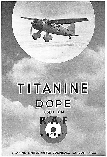 Titanine Aircraft Fabric Dope - Lysander                         