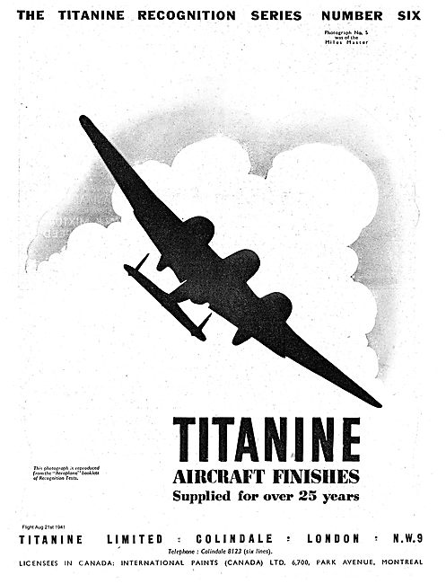 Titanine Aircraft Finishes                                       