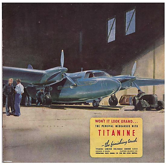 Titanine Fiinishes Chosen For The Percival Merganser             