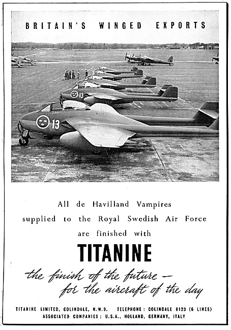 Titanine Aircraft Finishes Paints                                