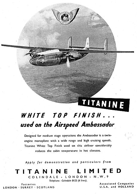 Titanine Aircraft Finishes                                       