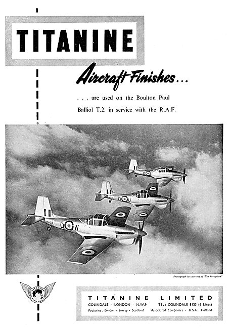 Titanine Aircraft Finishes                                       