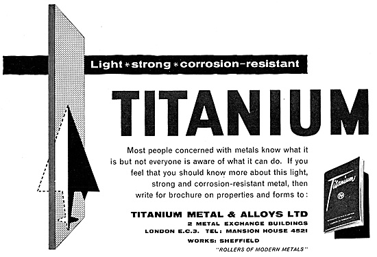 Titanium Metals & Alloys                                         