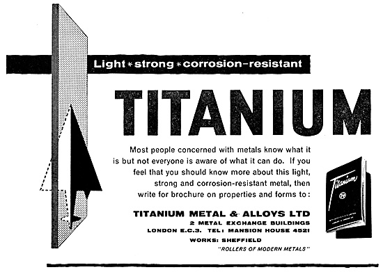 Titanium Metals & Alloys 1959                                    