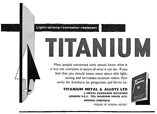 Titanium Metals & Alloys Ltd - Rolled Titanium                   