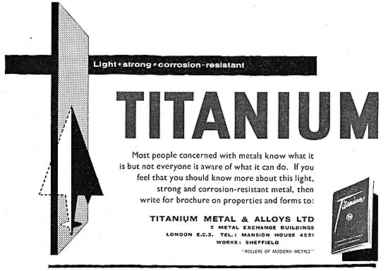 Titanium Metals & Alloys Ltd.                                    