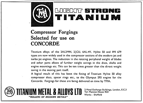 Titanium Metals & Alloys                                         