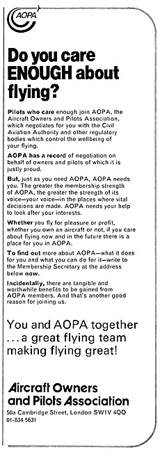 AOPA  Aircraft Owners & Pilots Association                       