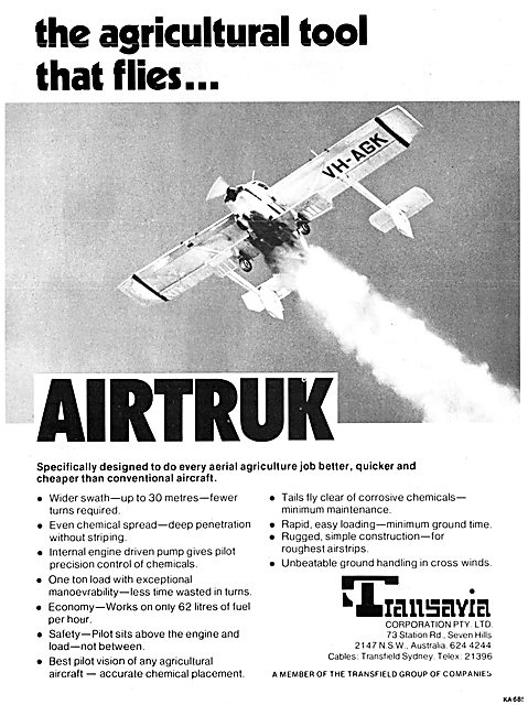 Transavia Corporation. Transavia Airtruk                         