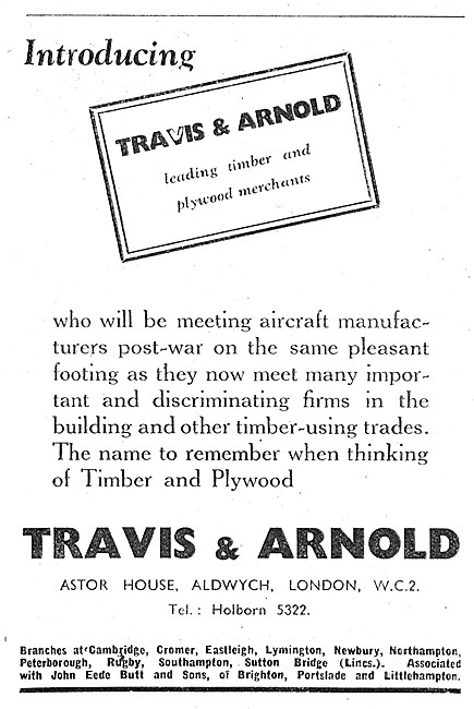 Travis & Arnold Timber & Plywood                                 