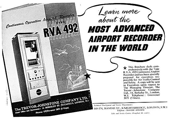 Trevor-Johnstone Airport ATC Recorders - RVA 492                 