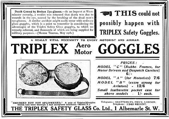 Triplex Safety Goggles                                           
