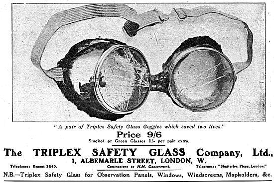 Triplex Safety Glass 1916                                        