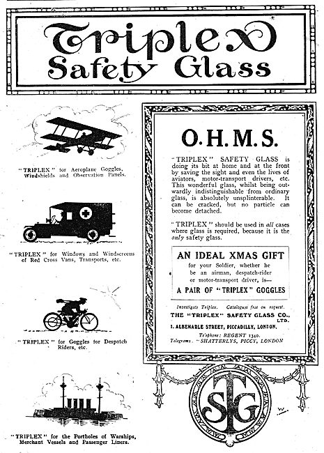 Triplex Safety Glass: OHMS                                       