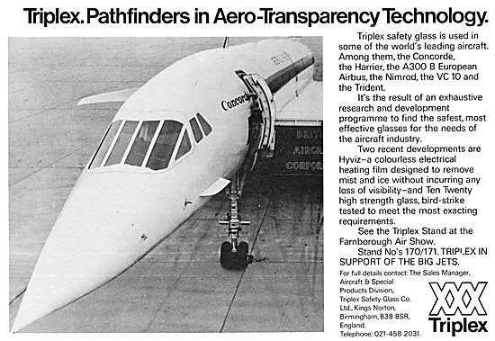 Triplex Aircraft Windscreens & Transparencies                    