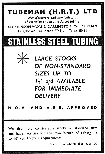 Tubeman HRT - Stainless Steel Tubing                             