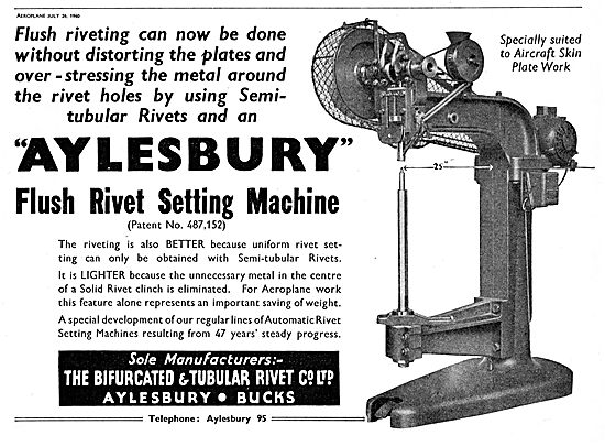 Aylesbury Rivetting Machine                                      