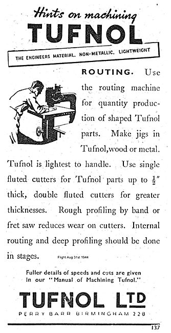 Tufnol. The Engineers Material                                   