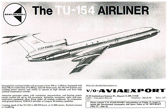 Tupolev TU-154                                                   