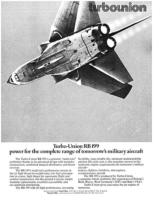 Turbo-Union RB.199                                               