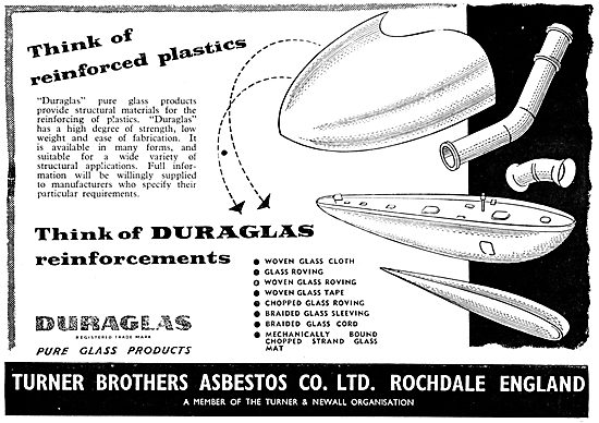 Turner Brothers Duraglas Fibre Glass Composite                   