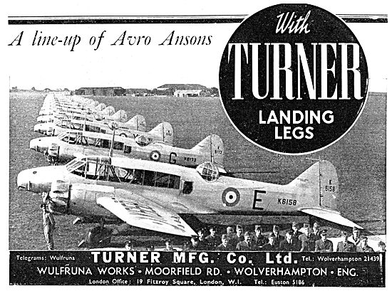 Turner Manufacturing - Aircraft Undercarriage Landing Legs       