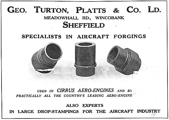 George Turton, Platts & Co : Forgings, Drop Stampings & Welding  