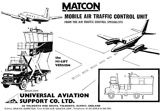 UAS - Universal Aviation Support. Mobile Air Traffic Control Unit