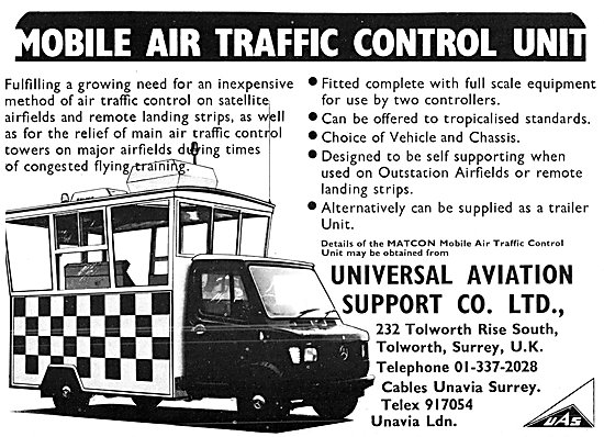 UAS - Universal Aviation Support. Mobile Air Traffic Control Unit