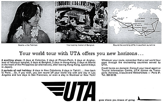 U.T.A.French Airlines - UTA                                      