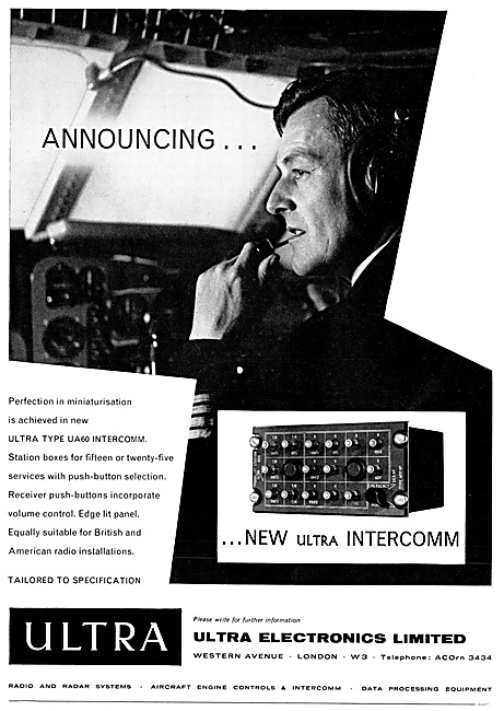 Ultra Electronics Aircraft Communications Equipment              