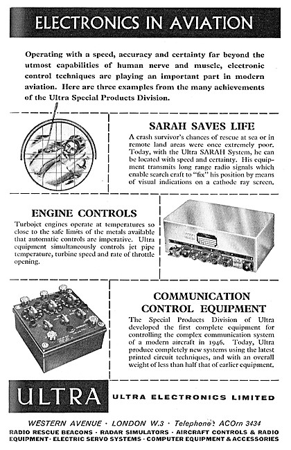 Ultra Electronics : SARAH Sea Survival Locator Beacon            