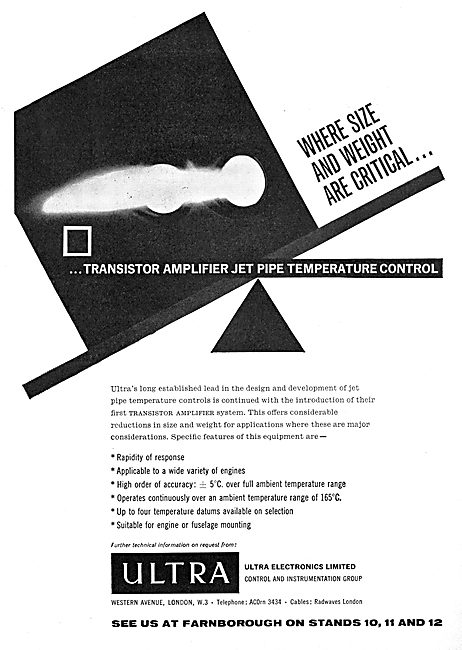 Ultra Electronics - Jet Pipe Temperature Control                 