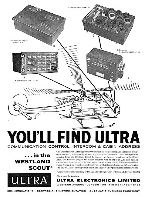 Ultra Electronics - Intercom & Cabin Address Systems             