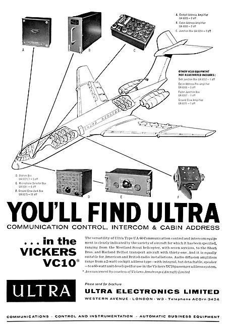 Ultra Electronics UA 60 Communication Control & Intercom         