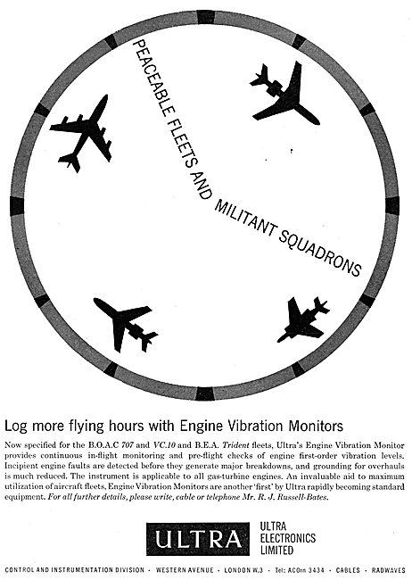 Ultra Electronics Engine Vibration Monitors                      