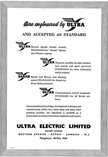 Ultra Speed Governors For Turbo Prop Engines                     