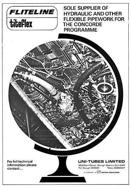 Uni-Tubes Fliteline TiteFlex Hydraulic Pipework                  