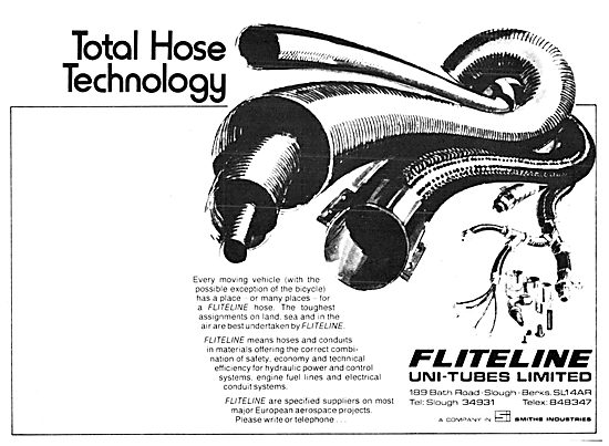 Uni-Tubes FliteLine Hoses & Conduits                             