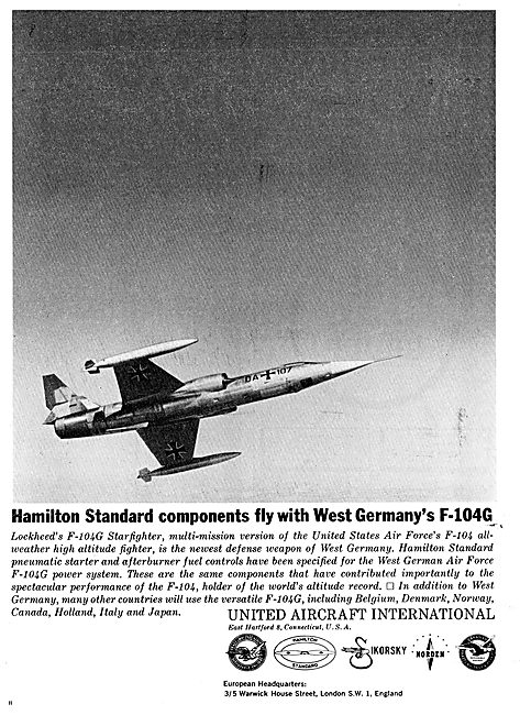 Hamilton Standard Fuel Controls - F-104 Starfighter              