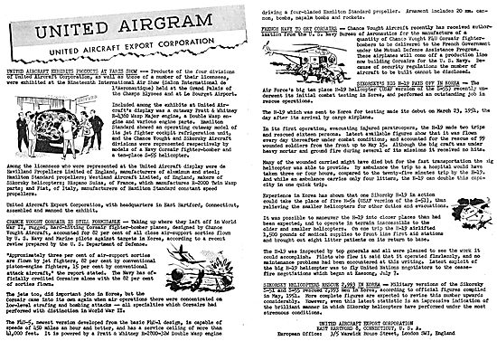 United Aircraft Export Corporation - Airgram                     