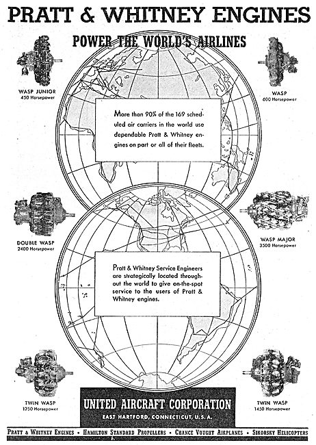 Pratt & Whitney Aero Engines - United Aircraft International     