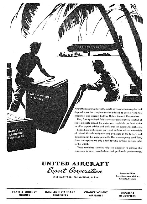 United Aircraft Export - UAC - Pratt & Whitney                   