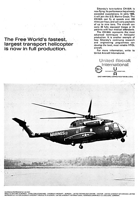 United Aircraft International - Sikorsky CH-53A                  