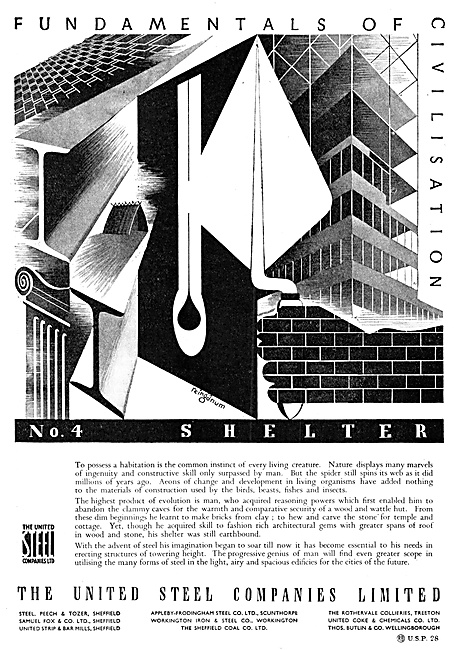 The United Steel Companies 1944                                  