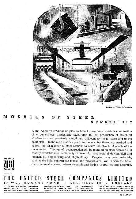 The United Steel Companies. Appleby-Frodingham Steel Plant       