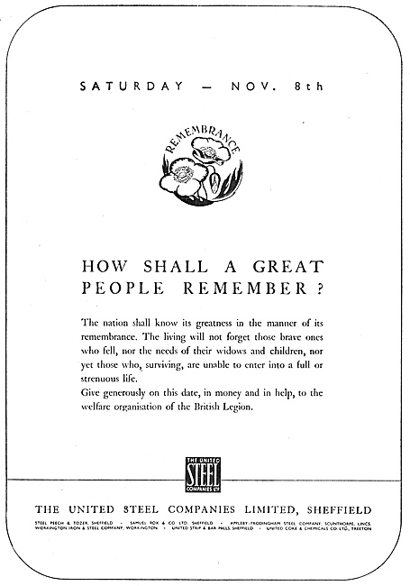 The United Steel Companies                                       