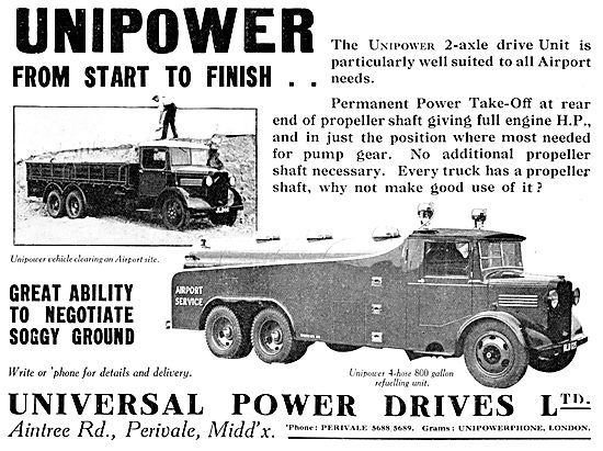 Universal Power Drives Vehicle Transmission Assemblies 1937      