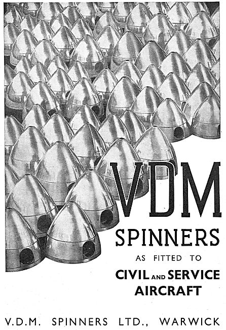 VDM Aircraft Propeller Spinners                                  