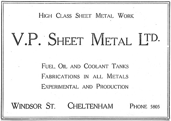 V.P.Sheet Metal                                                  